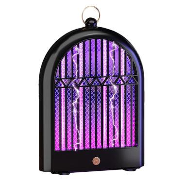 Imagem de Luminaria Repelente Armadilha Luz Ultravioleta Mata Pega Mosquito Inseto Mosca Portatil Usb Gancho Pendurar