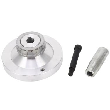 Imagem de Zhjvihx Manual de Roda, Instalação Simples de 80 Mm, Economia de Trabalho, Manivela, Volante de Liga de Alumínio, Escala de 25 Mm, Usinagem CNC para Fresadora