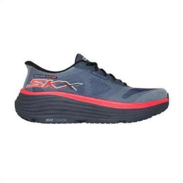 Imagem de Tênis Running Masculino Skechers Max Cushioning Endeavour Azul, Slt, 4
