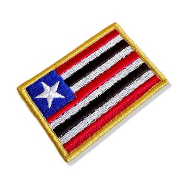 Imagem de BE0416-001 Bandeira Maranhão Patch Bordado 7,5x5 - BR44