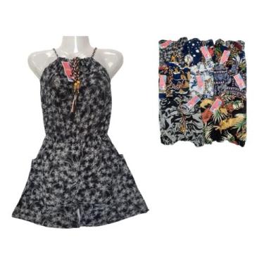 Imagem de Pacote de macacões femininos com 3 designs variados de lycra - Lightbe