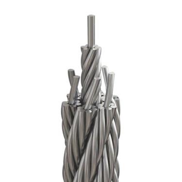 Imagem de Cabo Aço Siva 6X19 6.4MM 1/4" 100M 3CAA01038