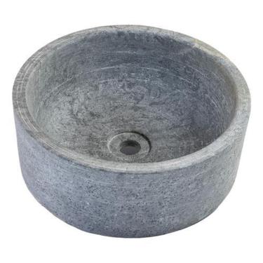 Imagem de Cuba Bojo Pia De Sobrepor Pedra Sabão Reto 35 Cm