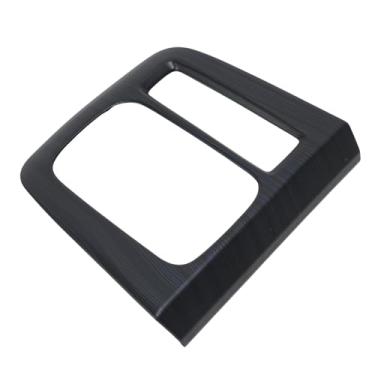 Imagem de TUCKBOLD Painel de mudança de marchas de controle central para Honda CRV 23-25 painel de controle de mudança de marchas anti-arranhões adesivo preto cor grão de madeira guarnição meia embalagem