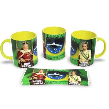 Imagem de Caneca de Porcelana Meme Político Dom Preso 1 e Dom Preso 2 (Mod.11)