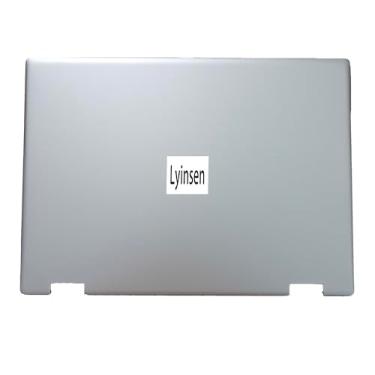 Imagem de Lyinsen Tampa traseira traseira de substituição para laptop LCD de 14 polegadas para Dell Inspiron 14 7420 06XT2D 6XT2D 460.0QD0P.0011 Prata