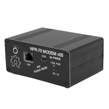 Imagem de VBESTLIFE Modem de Rádio Portátil de Ham, NPR 70 V05 Com Transceptor Embutido para Banda de 70 Cm, Configuração Fácil de PC Via Telnet USB para Transferência de Dados de Alta Velocidade