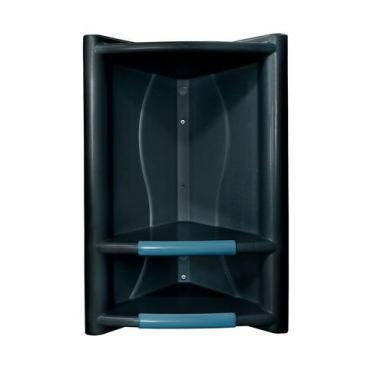 Imagem de Suporte Grande de Plástico para Utilidades Arqplast, Preto