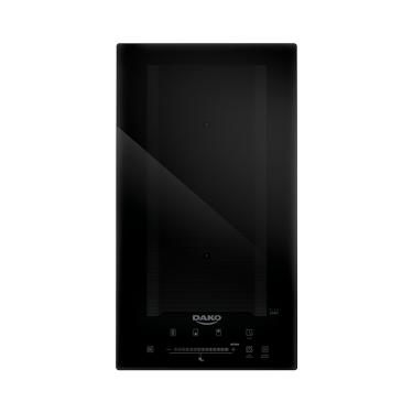 Imagem de Cooktop de Indução 2 Bocas Preto Com Zona Flexível Dako 220v