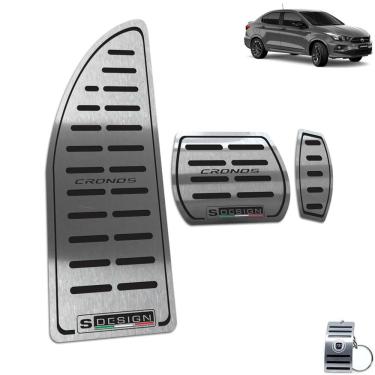 Imagem de Descanso Pedaleira Automático Fiat Cronos S- Design Preto