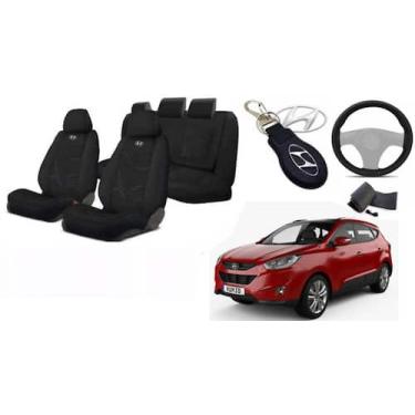 Imagem de Conjunto Capas Premium Personalizado ix35 10-16 +(Capa Volante) + Chav