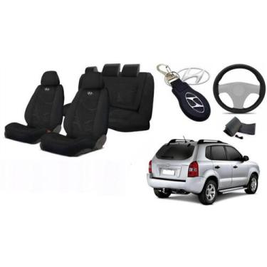 Imagem de Conjunto Premium Exclusivo Tucson 04-13 +(Capa Volante) + Chaveiro - F