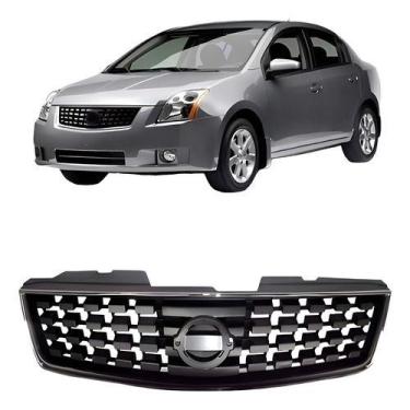 Imagem de Grade Radiador Tela Sentra 2007 2008 2009 Cromado  - RF