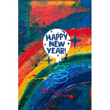 Imagem de New Year 2022 Notebook, with college ruled white papers,for personal diary,Perfect Gift for all the family: Size: 6*9 inches | 120 page | Mate Cover notebook sketchbook