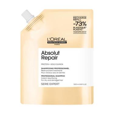 Imagem de Shampoo absolut repair gold refil 500 ml - LOREAL