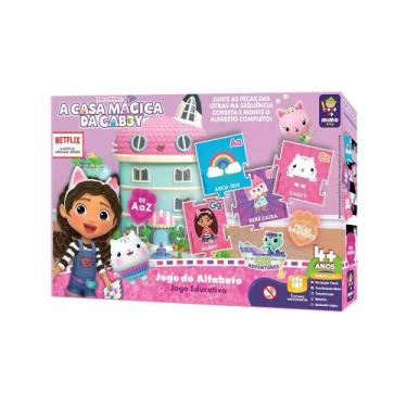 Imagem de Jogo do Alfabeto Educativo A ao Z da Gabby Dollhouse Mimo Toys