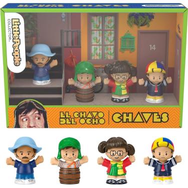 Imagem de Conjunto de Boneco do Chaves Little People Fisher Price - HPW72