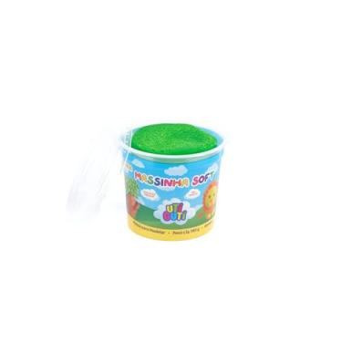 Imagem de UTIGUTI Massinha Soft Massa para Modelar Pote 140gr, Cor Verde Claro