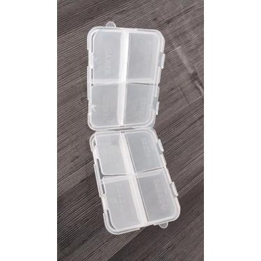 Imagem de 4 Porta Comprimido/medicamento Duplo Com 8 Divisórias