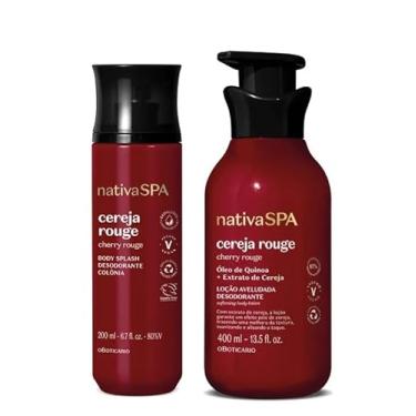 Imagem de Combo Nativa Spa Cereja Rouge: Loção Corporal 400ml + Body Splash 200ml