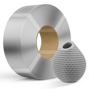 Imagem de Creality Refil de filamento PETG Filamento de impressora 3D, 1 kg 1,75 mm (1,0 kg) Refilamento para carretel reutilizável de laboratório bambu, precisão dimensional ± 0,03 mm, PETG transparente