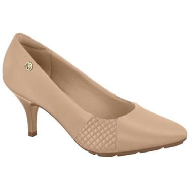Imagem de Sapato de Salto Scarpin Feminino Modare 7013636 (Bege, BR, Adulto, Numérico, 34)