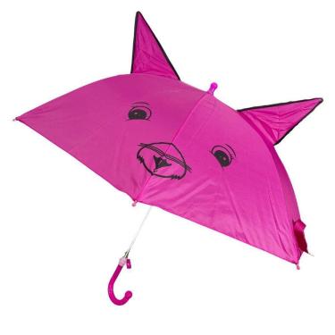 Imagem de Guarda-Chuva Infantil Com Orelhinha Pink