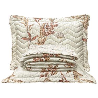 Imagem de Kit Cobre Leito Colcha Casa Scarpa Classics Queen 3 Peças