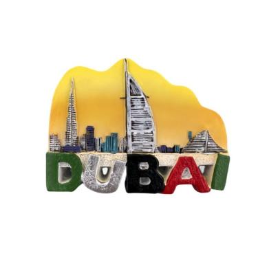 Imagem de Fridge Magnet Dubai Landmark 3D Creative Architectural Design