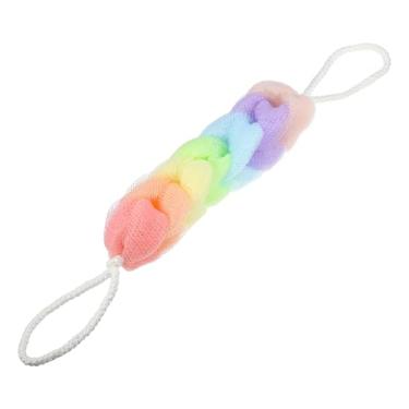 Imagem de 1 esponja de bucha de banho para banheiro 23 x 5 x 4,5 cm, cores sortidas