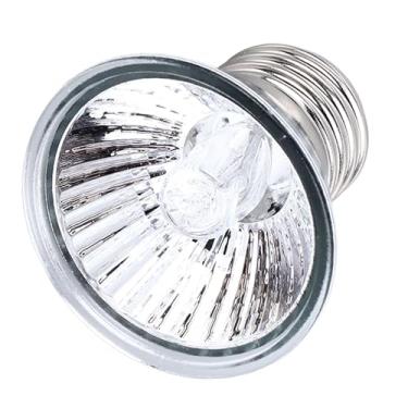 Imagem de GLOGLOW Lâmpadas de Calor UVA UVB Luz para Répteis e Iluminação de 360 ​​​​graus Lâmpada Quente para Chinchilas, Material Cerâmico Economizador de Energia para Chinchilas, Material Cerâmico (50W)