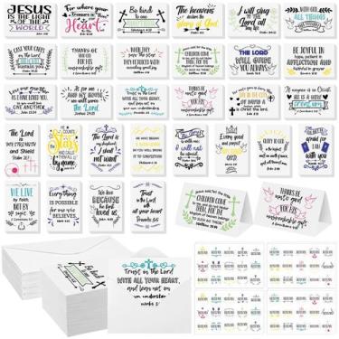 Imagem de Cartões comemorativos Sayglossy 120 Set Christian 15x20 cm