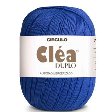 Imagem de Fio Linha Clea Duplo 508m Círculo 150g Ideal Crochê E Tricô (2829 - AZUL BIC)