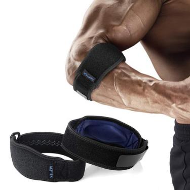 Imagem de Suporte de cotovelo AGPTEK Tennis Elbow Support, pacote com 2