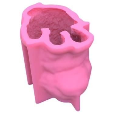 Imagem de Molde de silicone para cachorrinho para resina e vela faça você mesmo, formato de pelúcia 3D para pequenas esculturas, ferramenta criativa para projetos artísticos