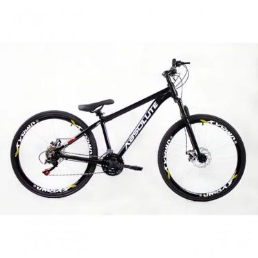 Imagem de Bicicleta Aro 26 Absolute Nero 5 Preto 21v Câmbios Importado Vmaxx