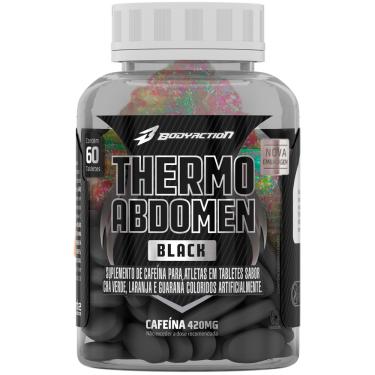 Imagem de Thermo Abdomen Black 60 Comprimidos - Bodyaction