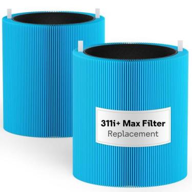 Imagem de Pacote com 2 filtros purificadores de ar Leemone Blue Pure 311i+ Max