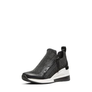 Imagem de Michael Kors Tênis feminino Willis Wedge Trainer, Preto, 35
