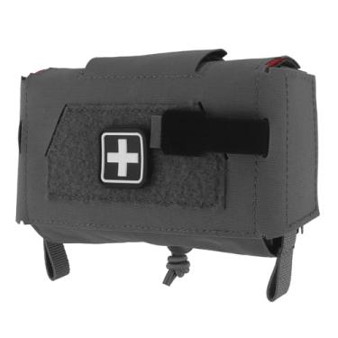 Imagem de Bolsa médica compacta MOLLE de liberação rápida IFAK para cinto de combate de airsoft tático