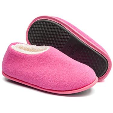 Imagem de Pantufa Sapatilha Rosa MEU CÉU – 5 Camadas de Proteção + Forro Pelúcia Macio – Antiderrapante e Super Quentinha - Lavável na Máquina (Rosa, Normal, BR, Adulto, Faixa Numérico, M, 43, 44)