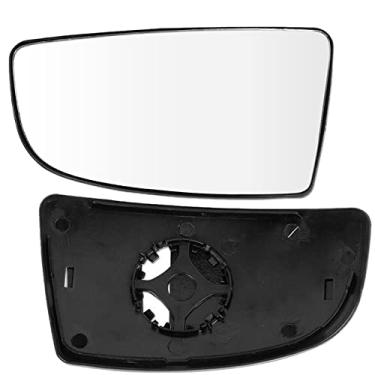 Imagem de Vidro retrovisor inferior do lado do motorista de trânsito compatível com Ford Transit T150 T250 T350 Passagem esquerda convexo inferior com suporte traseiro BK3Z-17K707-B