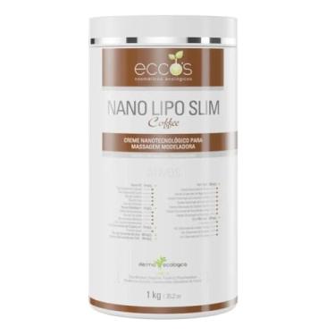 Imagem de Nano Lipo Slim Coffee Creme P/Massagem Modeladora 1kg Eccos