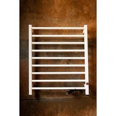 Imagem de Toalheiro elétrico de 9 barras, adequado para 2 toalhas de banho, dupla voltagem(127/220,Branco)