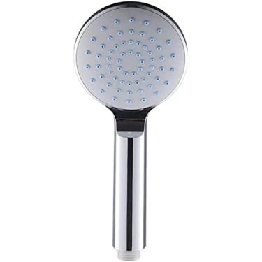 Imagem de YYBOES Chuveiro cabeça de chuveiro filtro de chuveiro elétrico cabeça de chuveiro de alta pressão multicamadas galvanização prata painel de silicone portátil cabeça de chuveiro portátil alta pressão