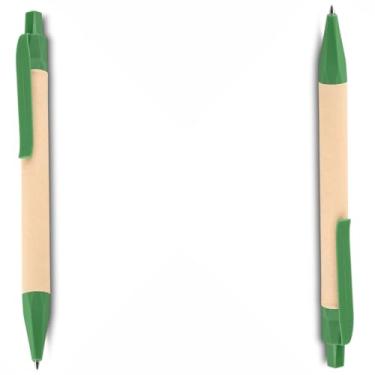 Imagem de Caneta Esferográfica Retrátil com Touch Screen, Azul, Corpo Plástico Cilíndrico, Grip Emborrachado, Ponta Fina 0.7mm, para Escrita em Papel, Moderna (Verde 2)