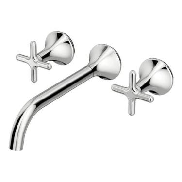 Imagem de Misturador para banheiro de parede 230 Liss , 90009227006 - Docol Crom