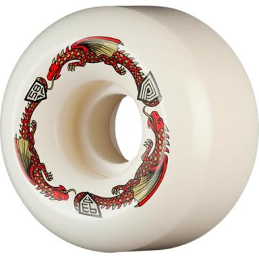 Imagem de Powell Peralta Rodas de skate Dragon Formula 93A, ossos de rato, 58 mm x 33 mm