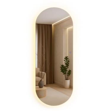 Imagem de Espelho LED Inteligente c/Touch Banheiro/Sala/Quarto 150x60