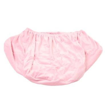 Imagem de aqxreight Capa Curvada para Cadeira Traseira Macia para Evitar Deslizamento Protetora Universal Espessada Capa de Poltrona para Sala de Estar Banquete Rosa Confortável para Macio de Curvado e Feito